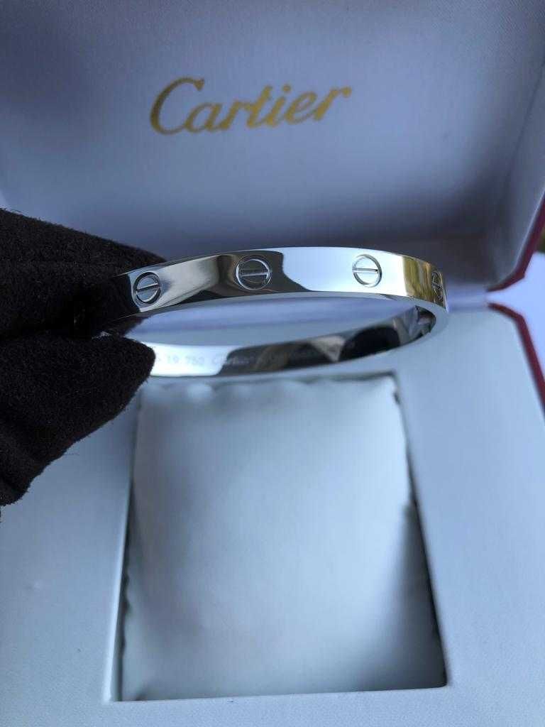 Brățară Cartier 19 Aur alb 750