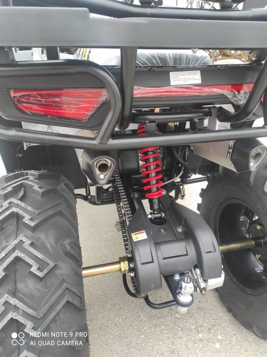 бензиново ATV 250cc с водно охлаждане, подсилено шаси и ръчни скорости