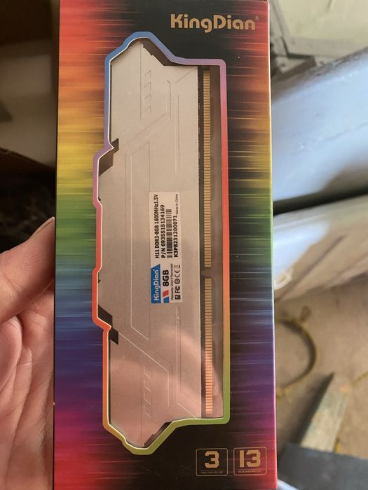 Оперативная память DDR3  (1600 MHz) 8Gb