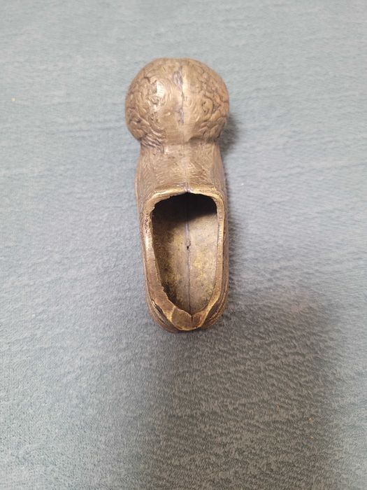 Scrumiera vintage din alama