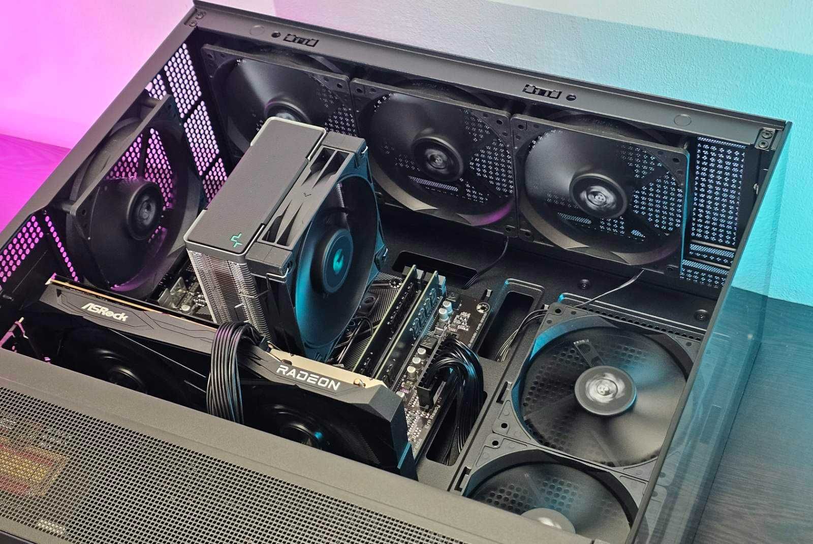 Ryzen 7-5700X/RX 6600/RAM 32GB/SSD 1TB/Чисто Нов+Гаранция