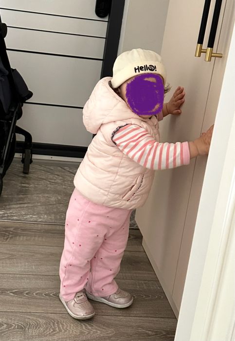 Пуховик-безрукавка OKAIDI (оригинал) 6-12 мес