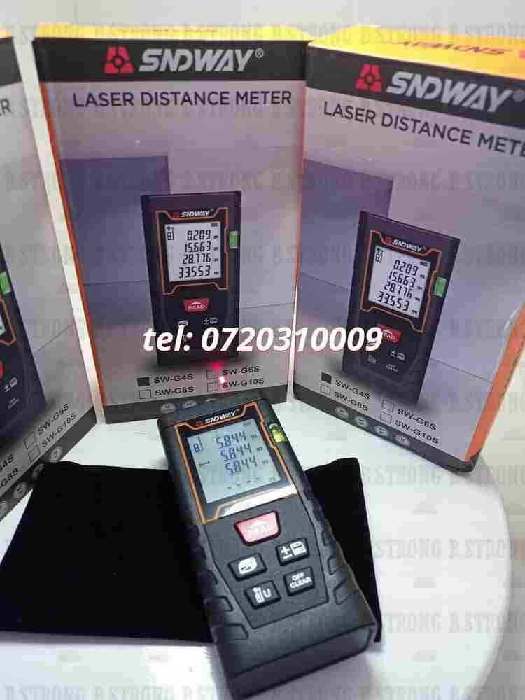 Dispozitiv Masura Laser 40m Sndway Digital Portabil Usor De Manevrat