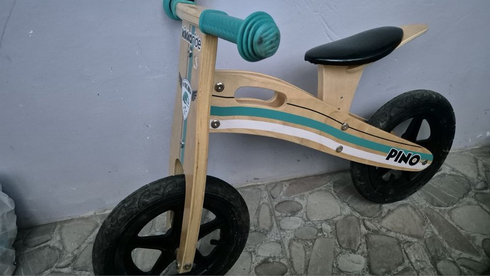 Детско дървено баланс колело