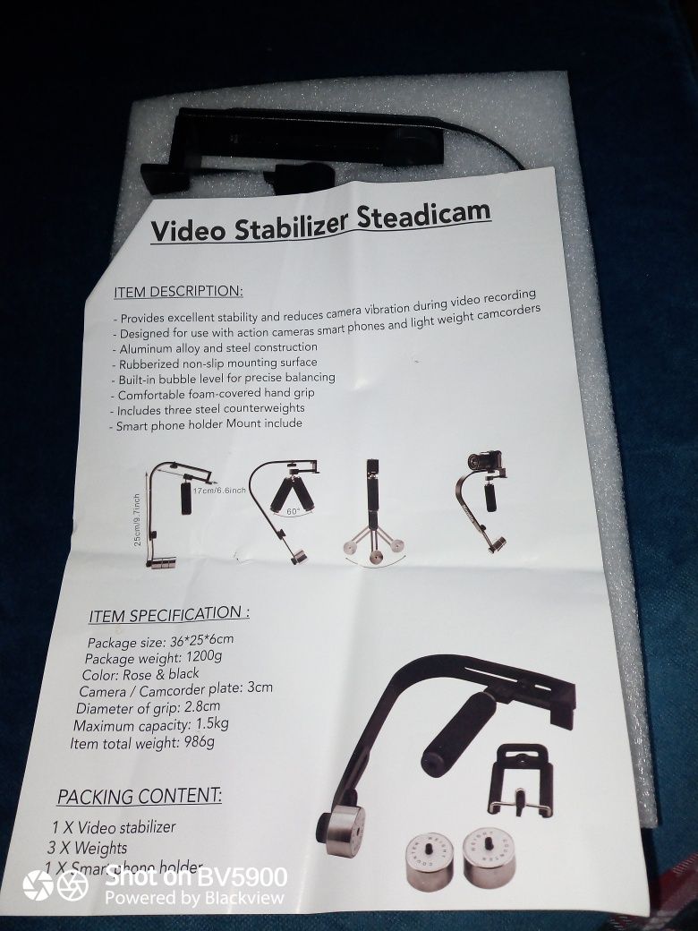 Stabilizator video dsrl