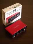 Focusrite Scarlett Solo 3rd Gen - interfata audio - ca nou