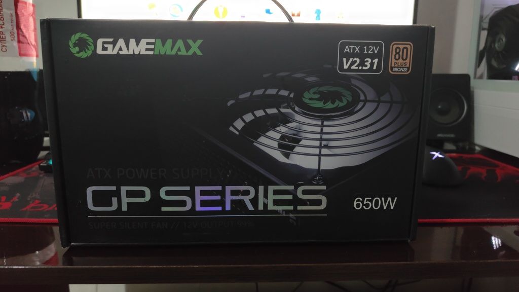 Блок питания GAMEMAX GP-650W