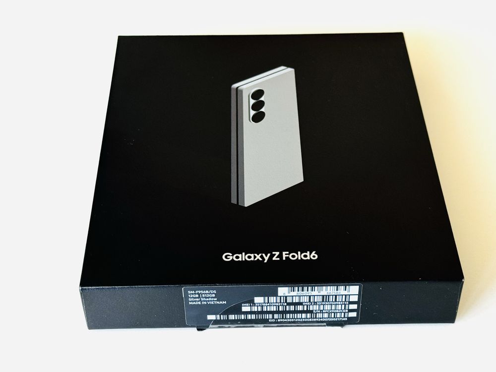 НОВ! Samsung Galaxy Z Fold 6 512GB Silver Shadow Гаранция 1 година