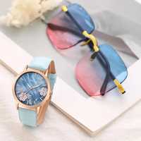 Set ochelari de soare+ ceas de damă