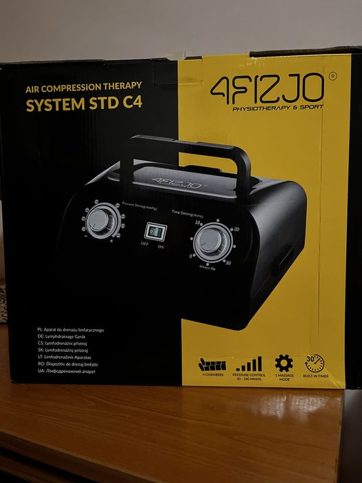 Aparat de drenaj limfatic Economy STD C4 4FIZJO, marimea L/XL