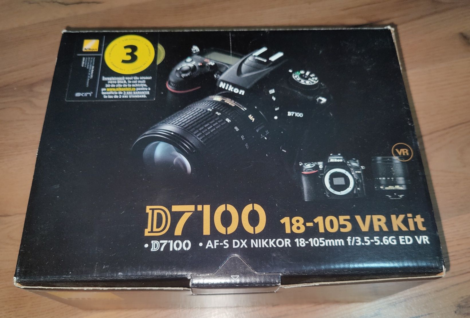 Nikon D7100 obiectiv  18-105 DSLR Aparat Foto