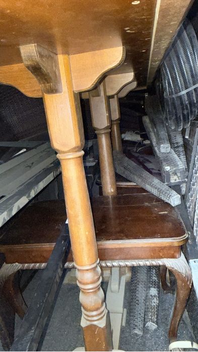 masa bar lemn masiv 3 picioare