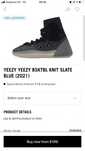 Gheata Yeezy unisex /Noi cu eticheta