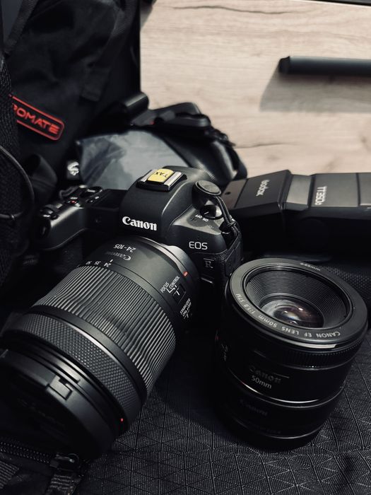 Canon EOS R + RF 24-105 + Blitz (TOTUL inclus în preț)