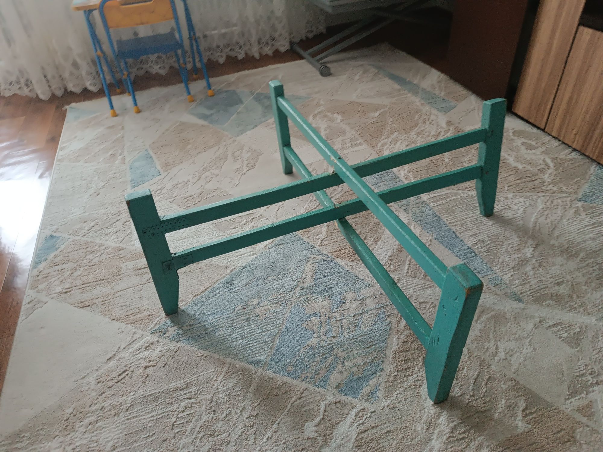 Казахский стол круглый