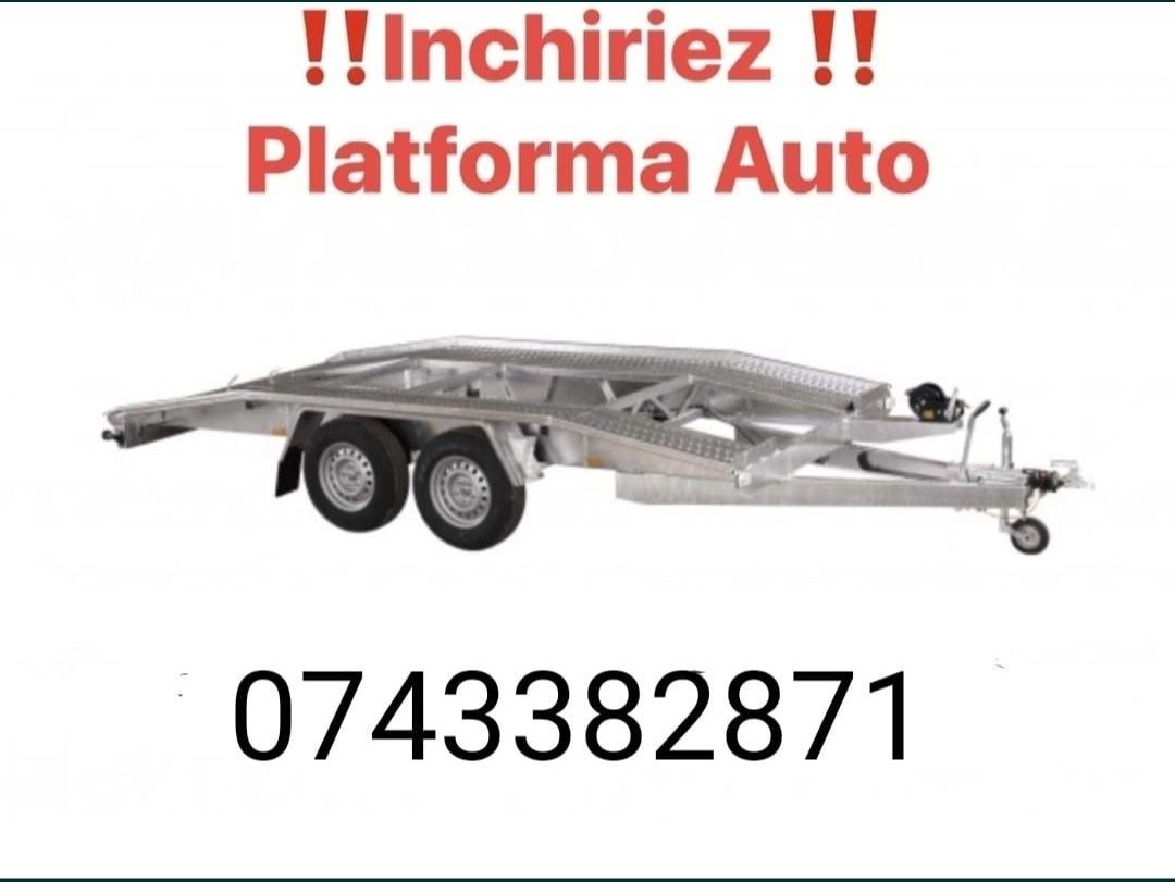 Închiriez platforma auto