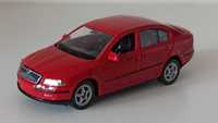 Macheta Skoda Octavia 2 rosu -  Welly 1/60 VW