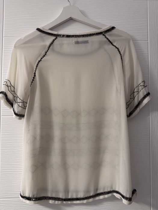 Bluza cu broderie Mango Suit