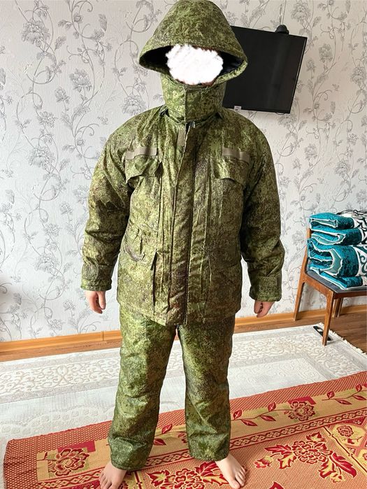 Зимний камуфляжный костюм "Цифра"