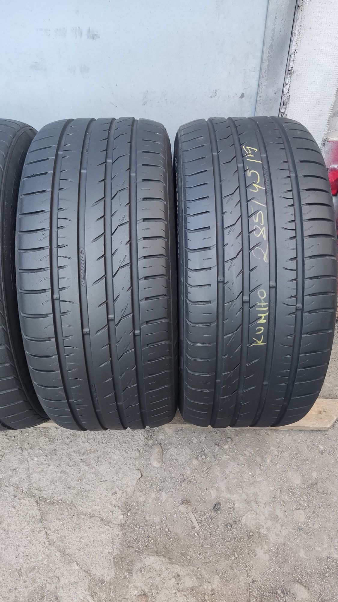 спорт пакет 255/50/19 и 285/45/19  Kumho Crugen HP91, XL подсилени
6.7