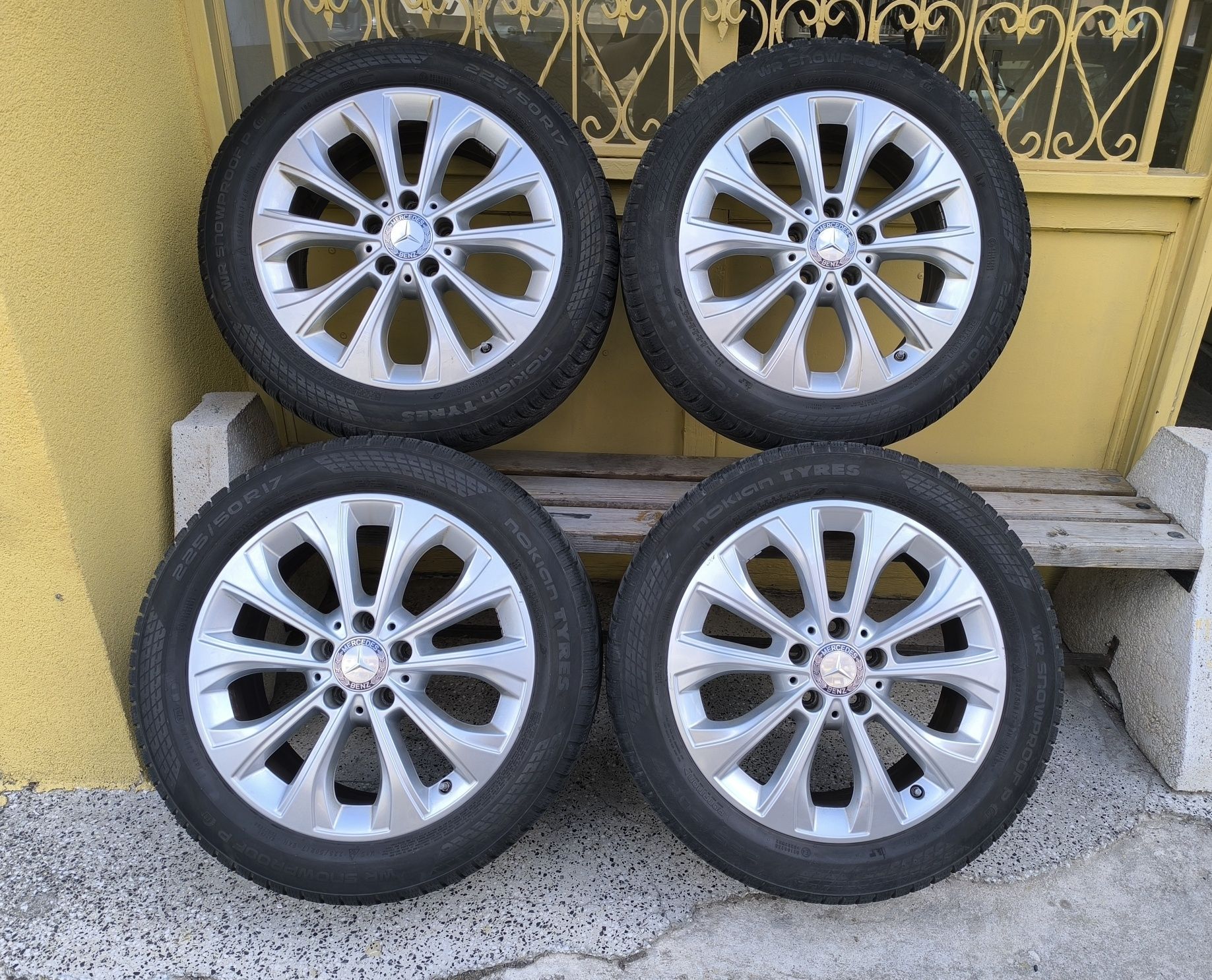 17 цола джанти с гуми за Mercedes W205