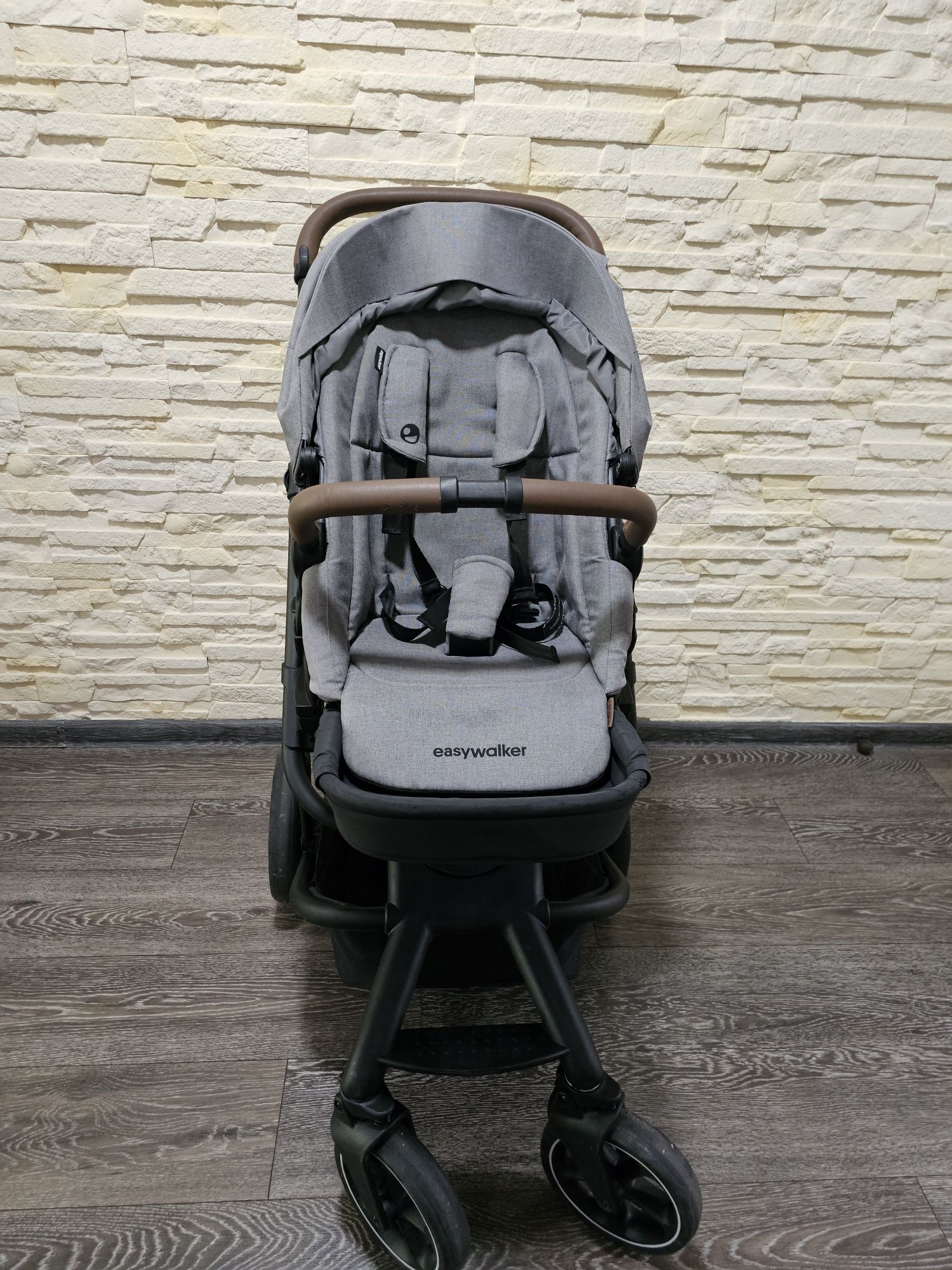 Комбинирана количка 2 в 1 Easywalker - Harvey 3, Exclusive Grey