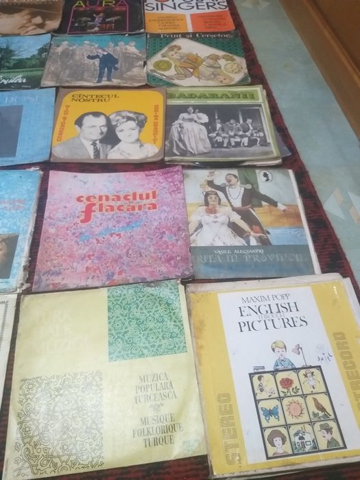 Discuri de vinil cu muzica