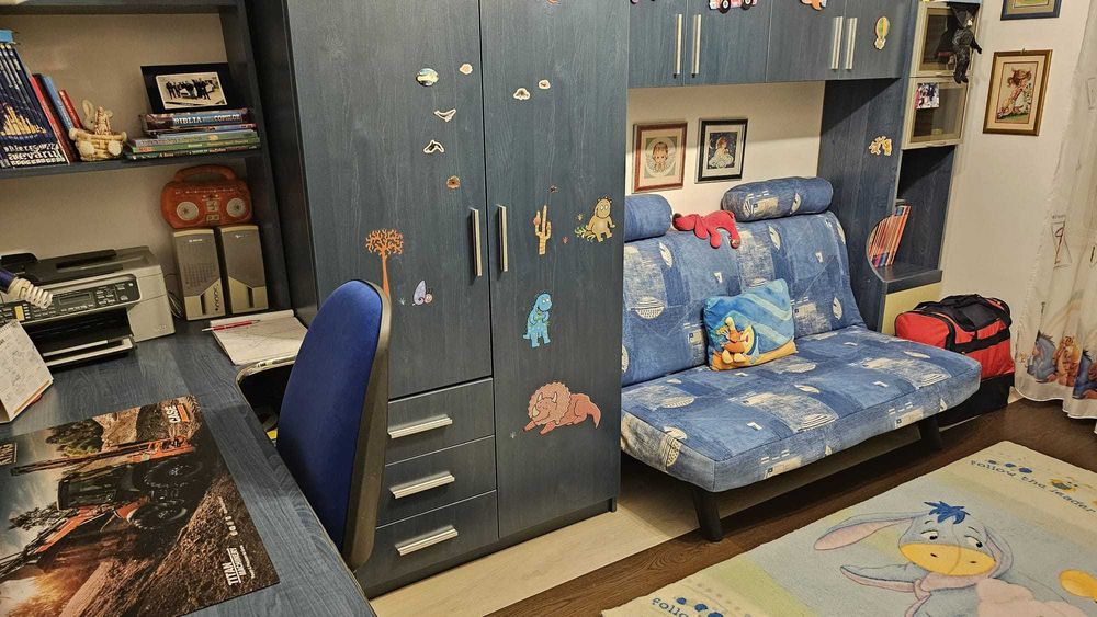 inchiriez apartament 3 camere, complet utilat