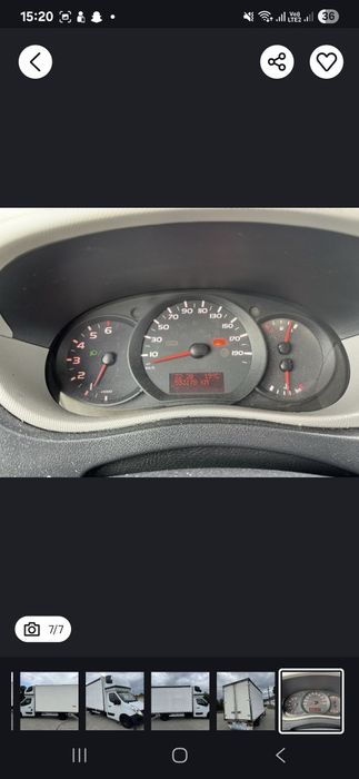 Vand Renault Master cub/prelata, usi, 8 ewp
