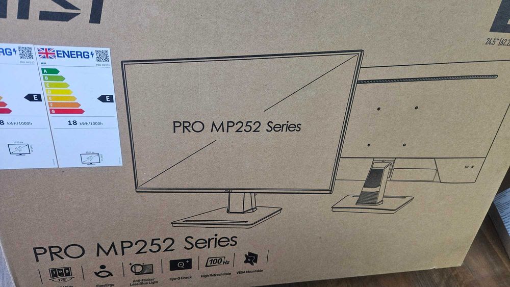 Monitor MSI pro MP252, Monitor Korui