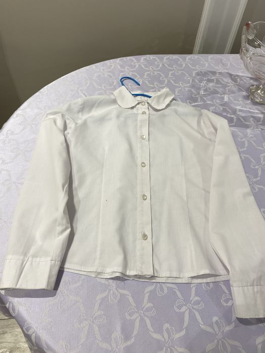 Школьные рубашки белые