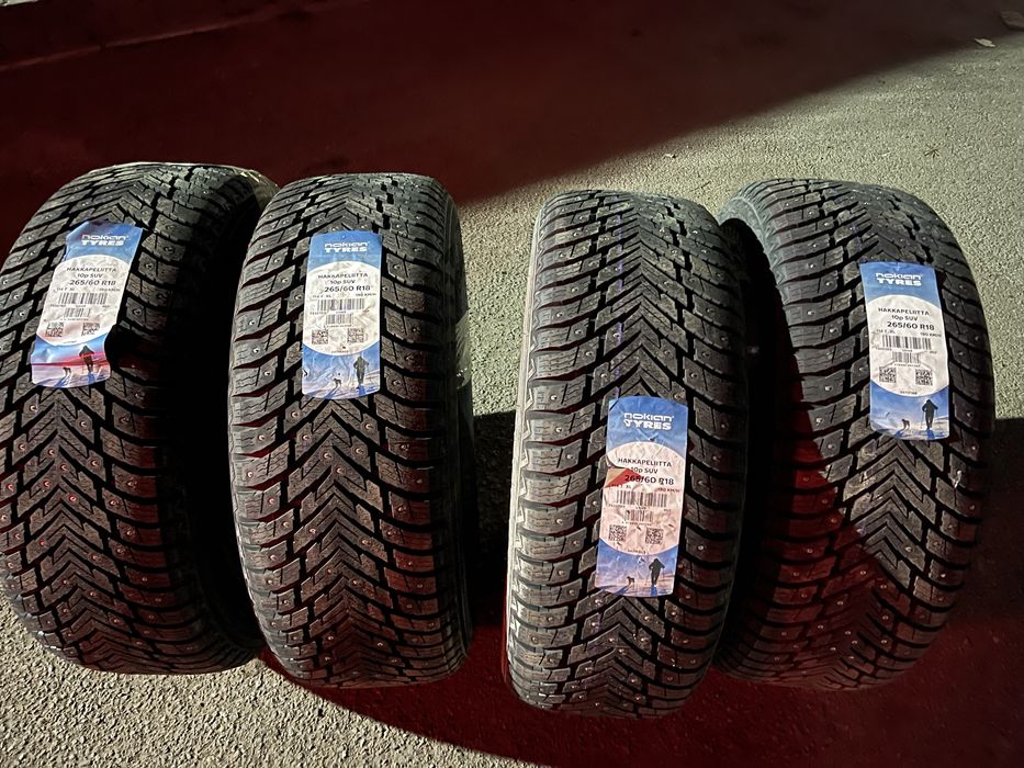 Шины HAKKAPELIITTA 10P SUV 265/60R18 шипованные