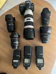 De vanzare obiective Canon 24 70 2.8 / 70 200 2.8 / 85 1.2 / 35 1.4 /