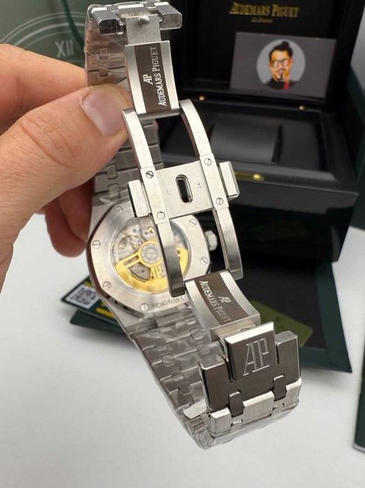 Audemars Piguet Royal Oak синьо/черно/сребристо