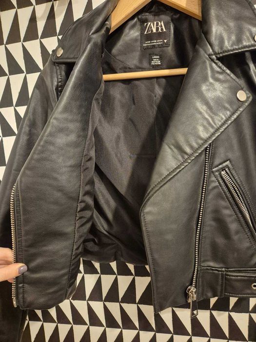 Geaca Zara, piele eco [in conditii bune] marime xs