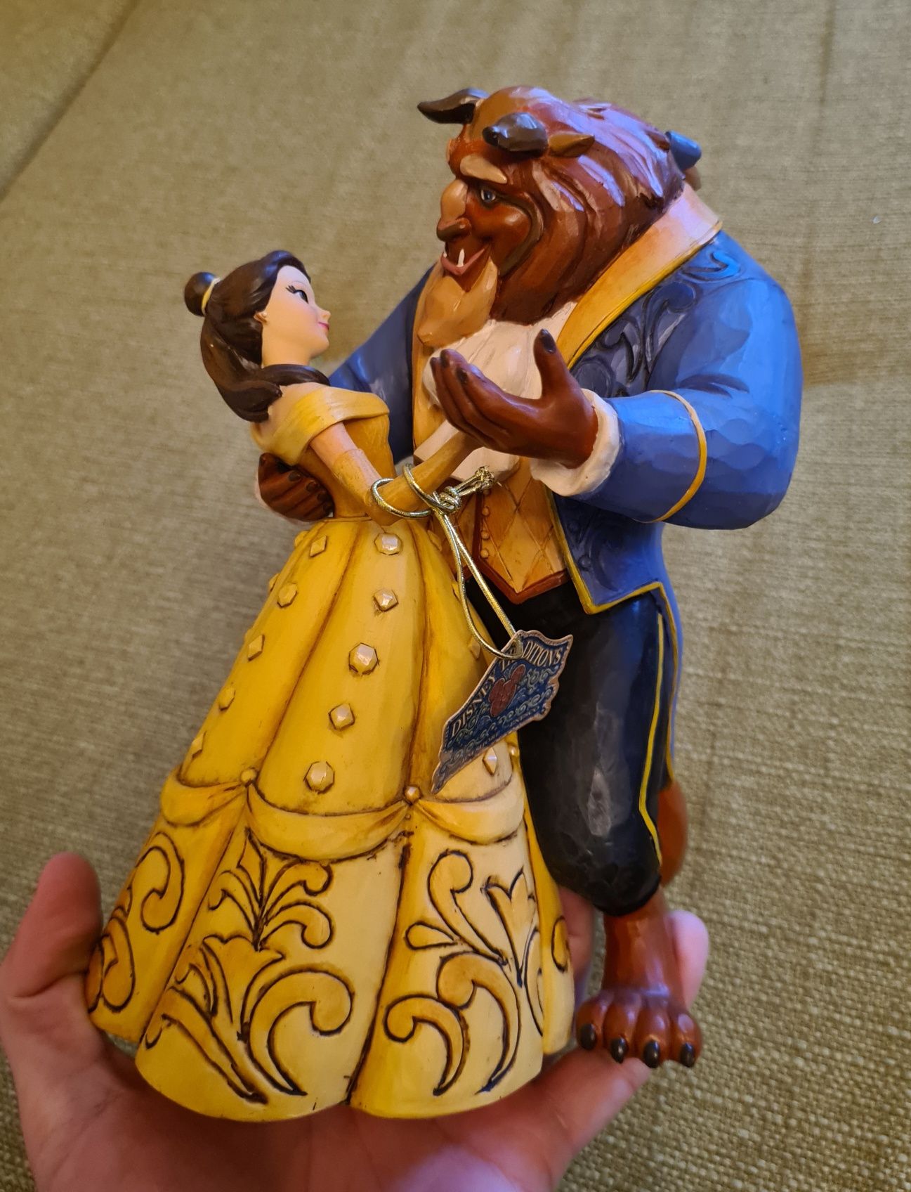 Statueta Frumoasa Si Bestia Disney Figurina Belle & Beast