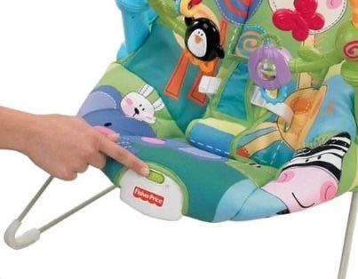 Бебешки шезлонг и активна гимнастика Fisher Price