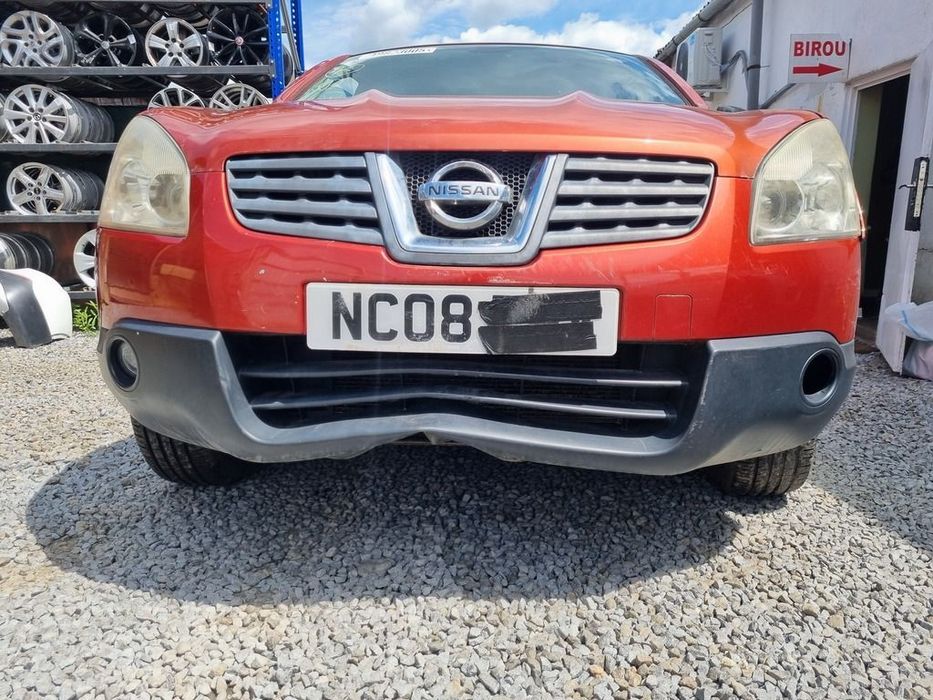 Bara fata Nissan Qashqai 2007 - 2010 Portocaliu FBAJ10 (1255) model fara spalatoare far ...