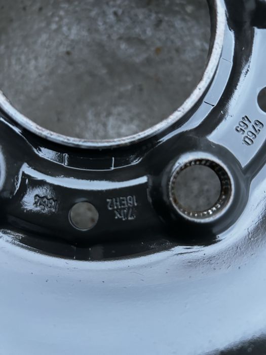 Jante tablă ORIGINALE BMW R16 “ - 5x120 - fără anvelope