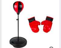 Детска Боксова  круша на стойка и боксови бокс ръкавици