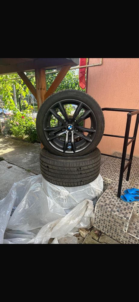 Jante Bmw plus cauciucuri vara