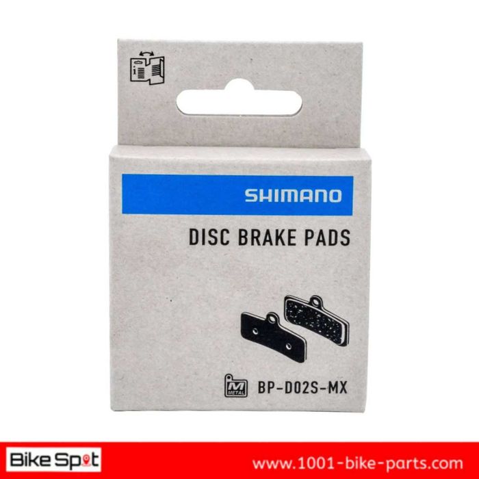 Shimano D02S Saint Zee XT SLX Deore 4-pist. Metal Pads Накладки Шимано