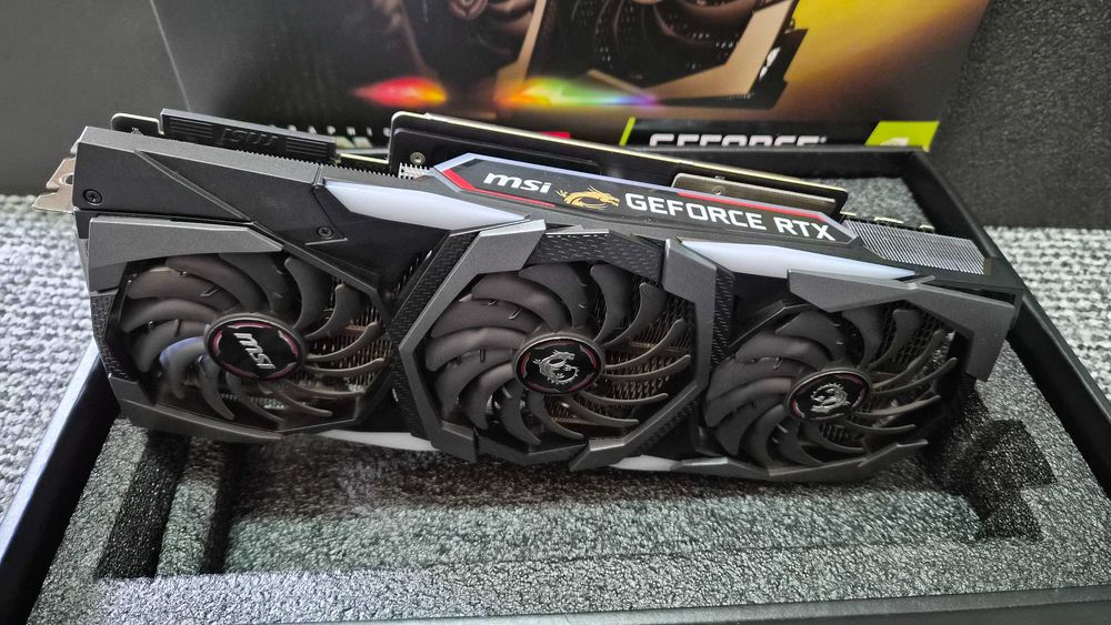 Placa Video MSI RTX 2080 Gaming X Trio, RGB, 8Gb RAM, 256 Bit, ca NOUA