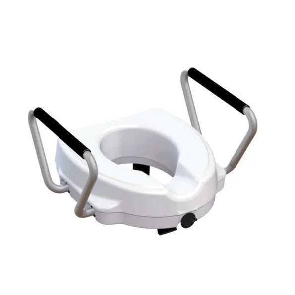 Надстройка за тоалетна чиния с височина 12.5 см и вградени ръкохватки