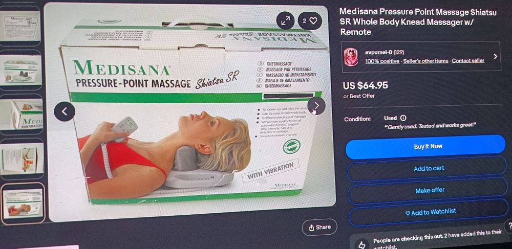 Medisana masaj gât și picioare