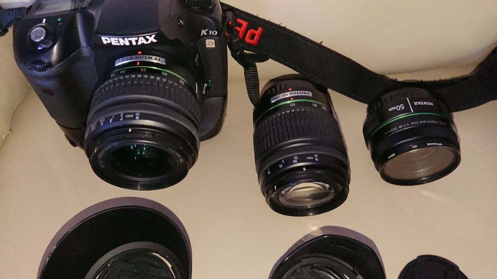 Aparat foto DSLR Pentax K10D
