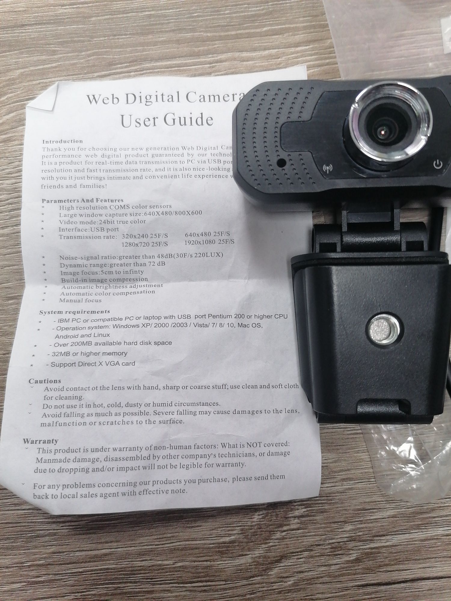 Web camera камера