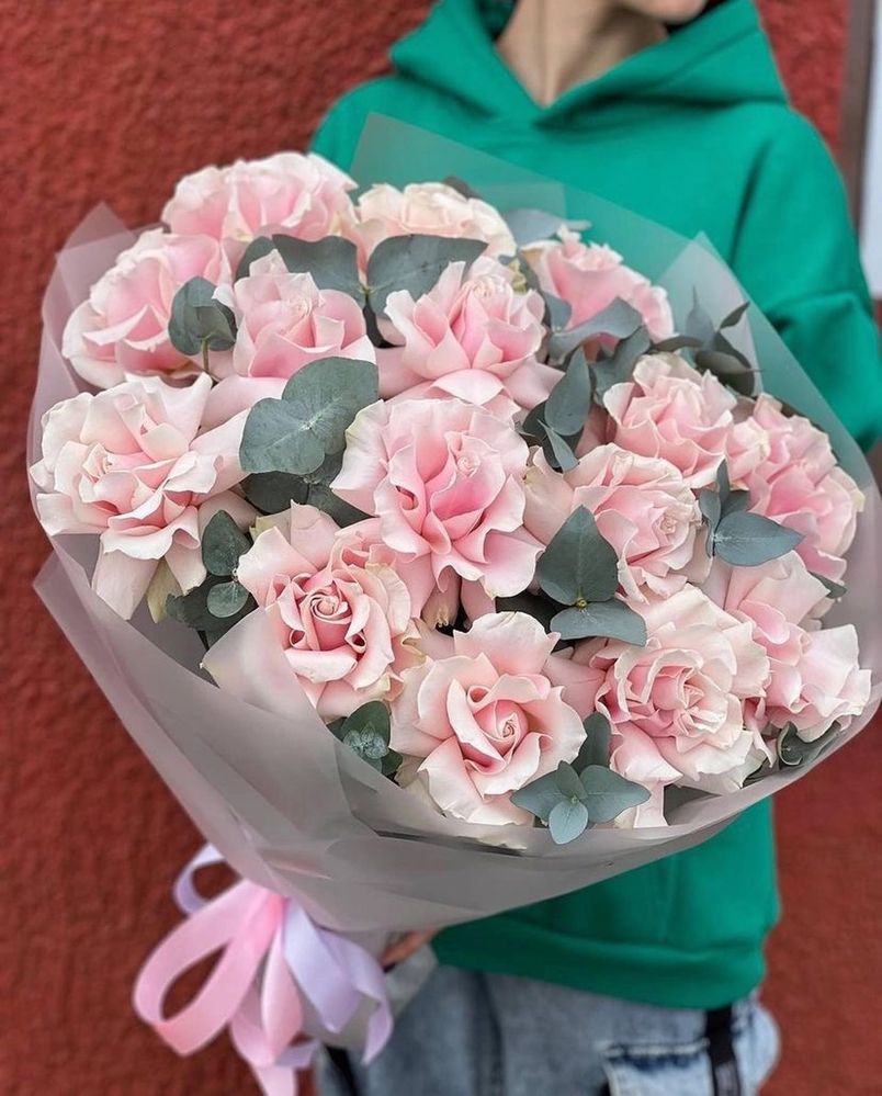 Розы Букеты Цветы Хризантемы Гортензии Пионы