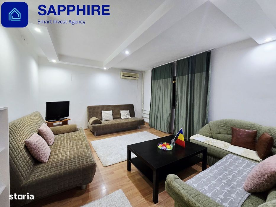 Apartament 2 camere zona 13 Septembrie, mobilat și utilat