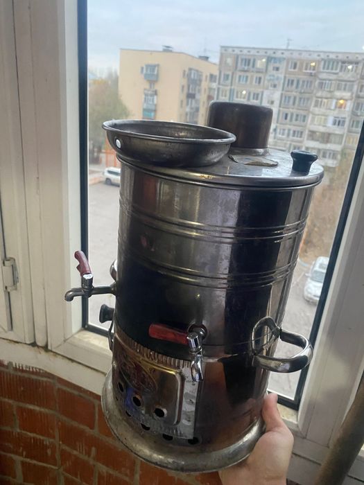 Самовар нержавейка походный